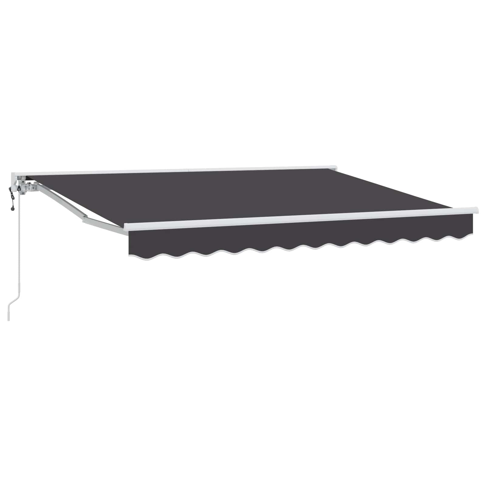 Tettuccio Elettrico Retrattile Antracite 3,5 x 2,5 m | homemem39
