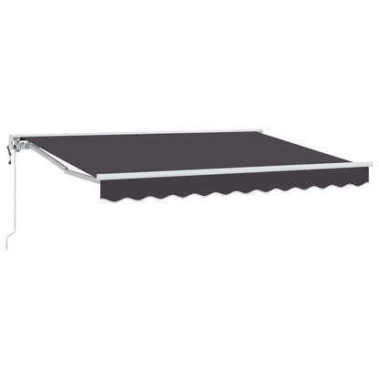 Tettuccio Elettrico Retrattile Antracite 3,5 x 2,5 m | homemem39
