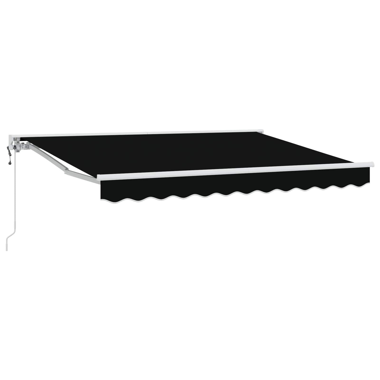 Tettuccio Elettrico Retrattile Nero 3,5 x 2,5 m | homemem39