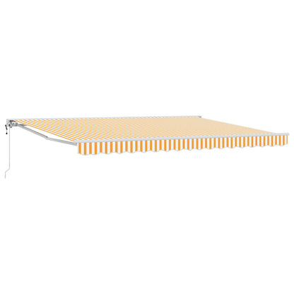 Tettuccio Elettrico Retrattile Giallo 4 × 3 m | homemem39