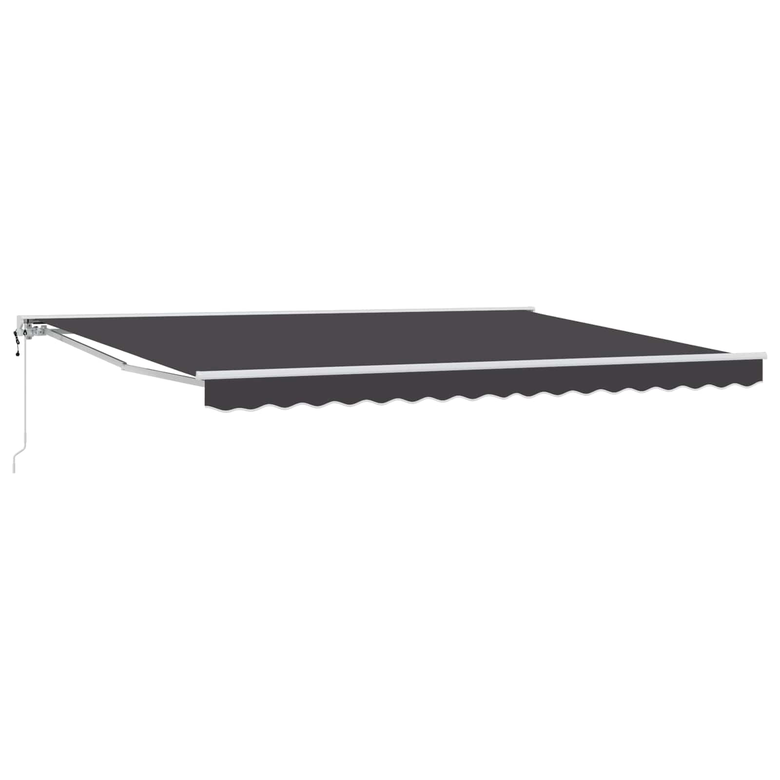 Tettuccio Elettrico Retrattile Antracite 4 × 3 m | homemem39