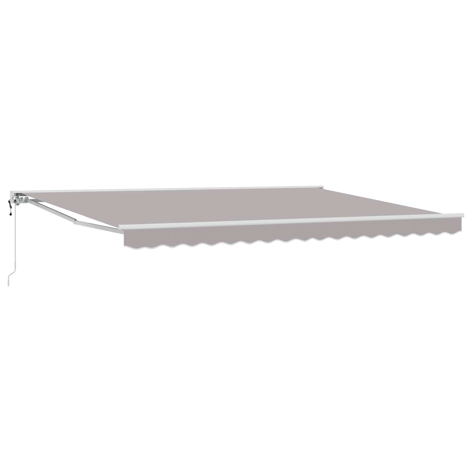 Tettuccio Elettrico Retrattile Grigio Chiaro 4 × 3,5 m | homemem39