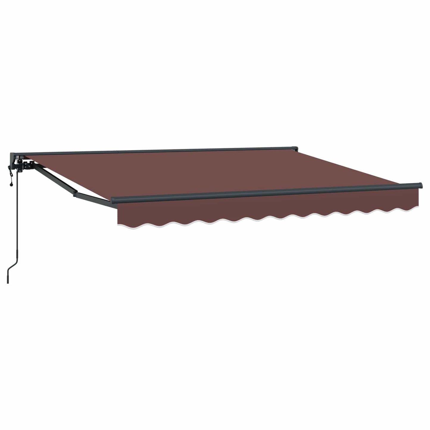 Tettuccio Elettrico Retrattile Marrone 3,5 x 2 m | homemem39