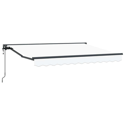 Tettuccio Elettrico Retrattile Bianco 3,5 x 2 m | homemem39