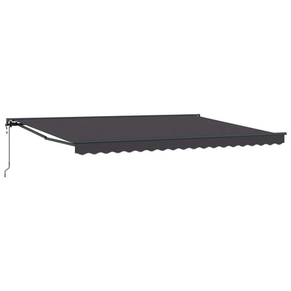 Tettuccio Elettrico Retrattile Antracite 4 × 3,5 m | homemem39