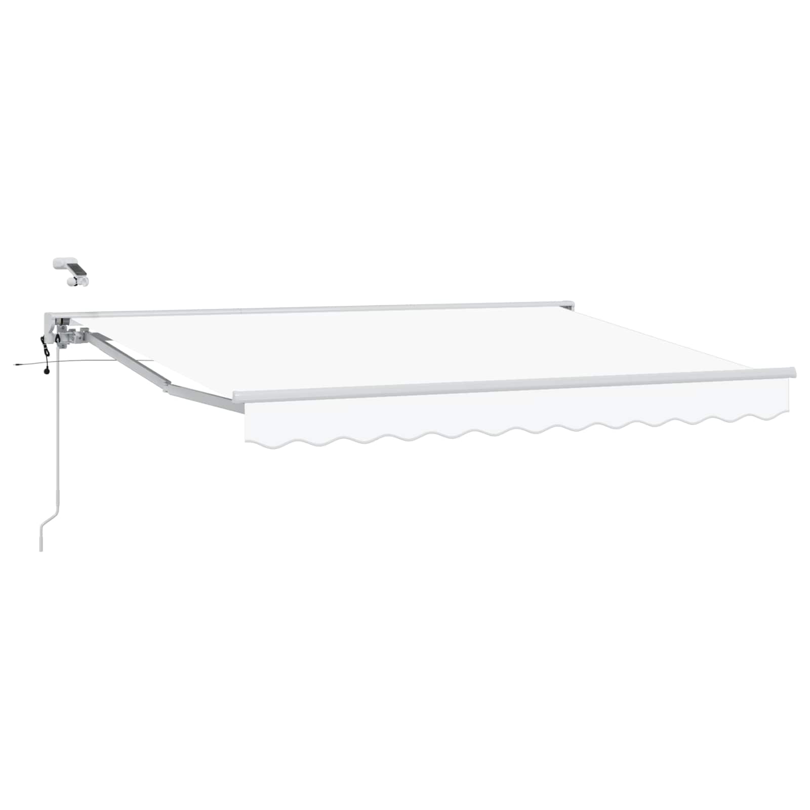 Tettuccio Elettrico Retrattile Bianco 3,5 x 2 m | homemem39