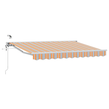 Tettuccio Elettrico Retrattile Blu, Arancione, Bianco 3 x 2,5 m | homemem39