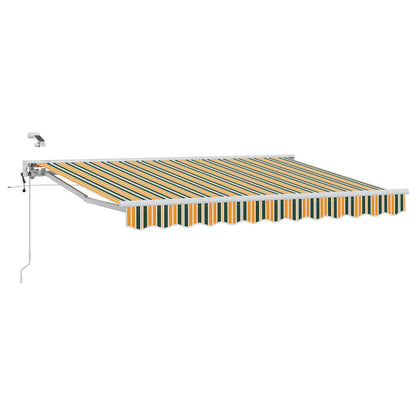 Tettuccio Elettrico Retrattile Verde, Giallo, Bianco 3 x 2,5 m | homemem39