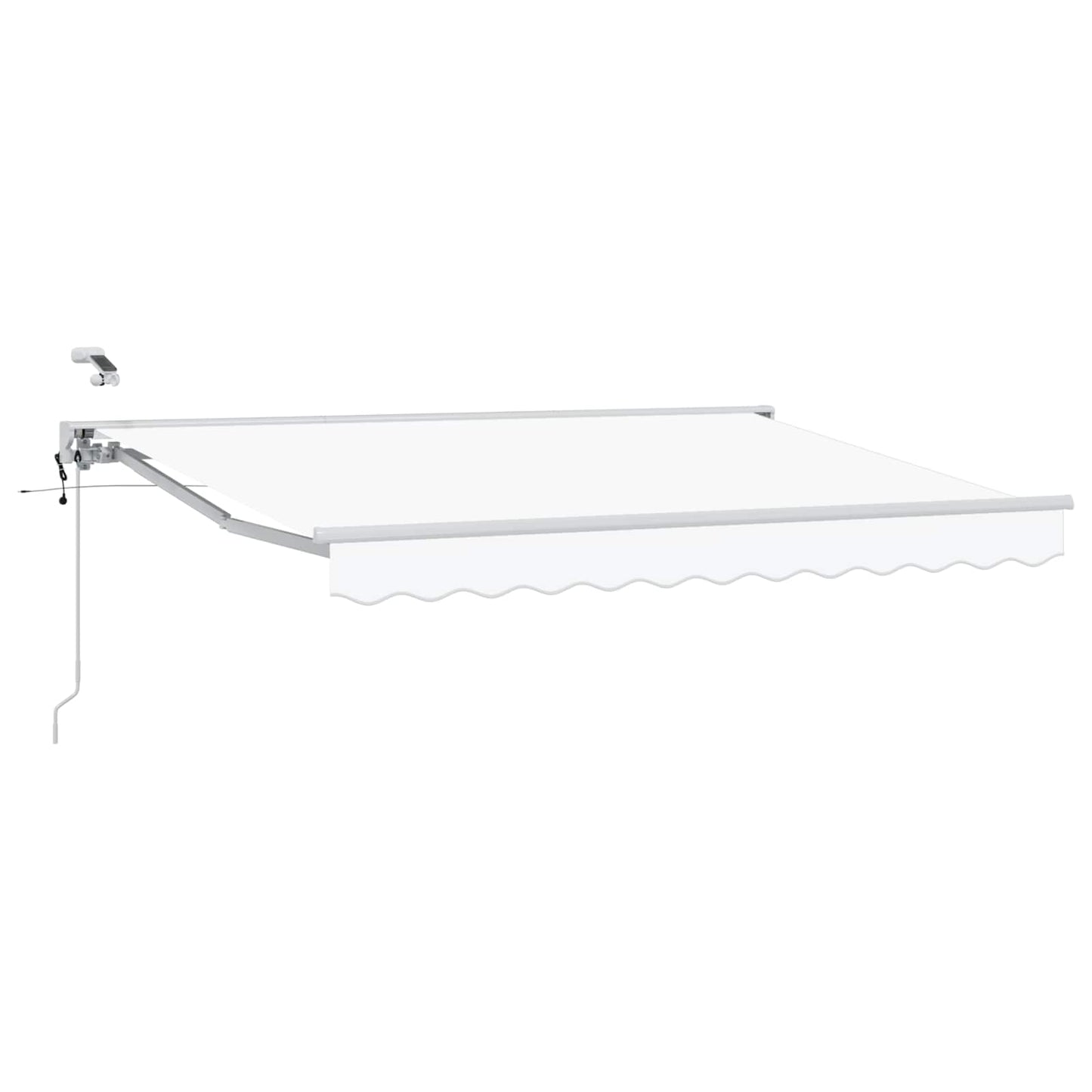 Tettuccio Elettrico Retrattile Bianco 3,5 x 2,5 m | homemem39
