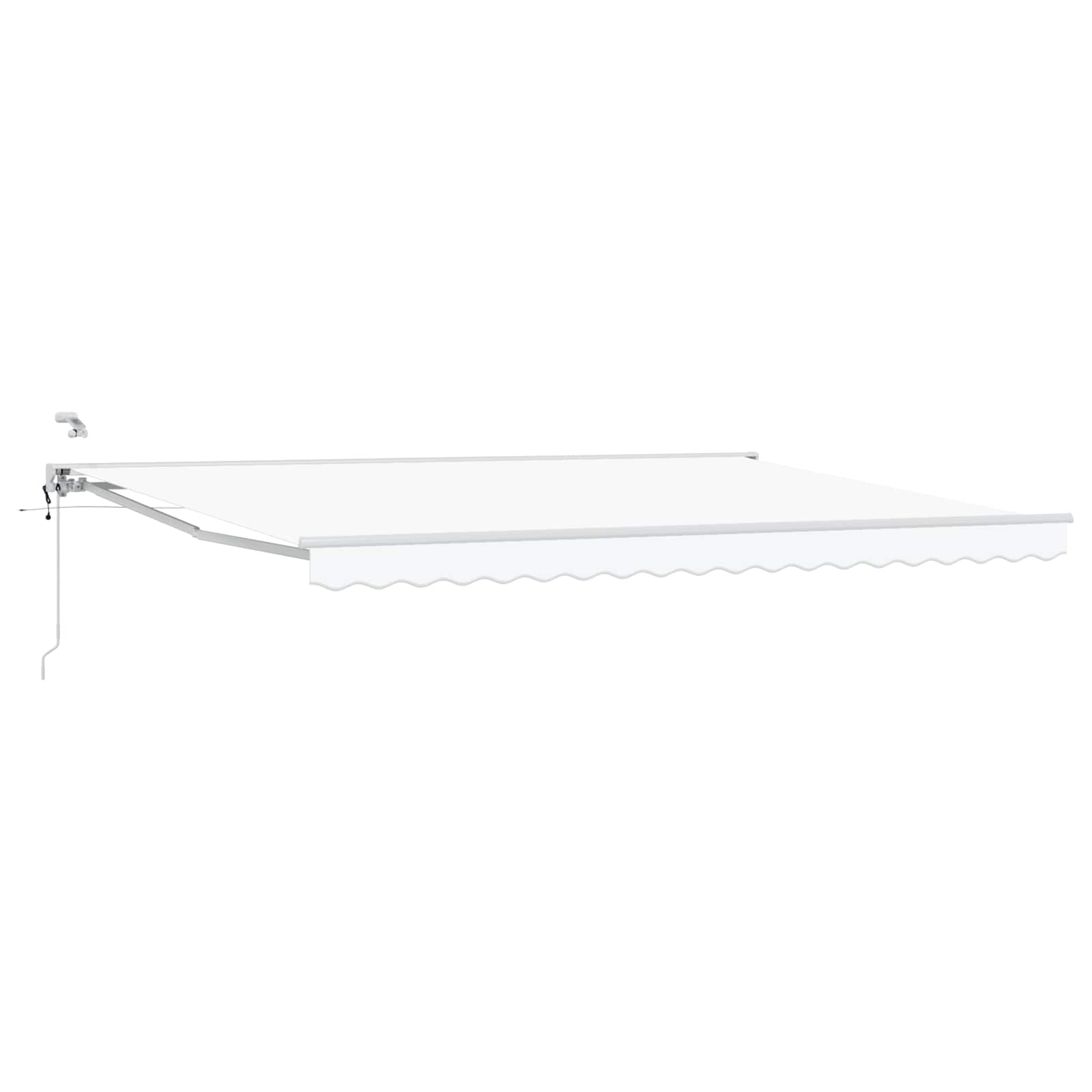Tettuccio Elettrico Retrattile Bianco 4 × 3,5 m | homemem39