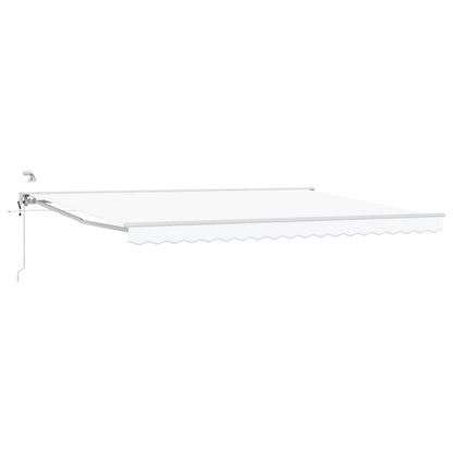 Tettuccio Elettrico Retrattile Bianco 4 × 3,5 m | homemem39