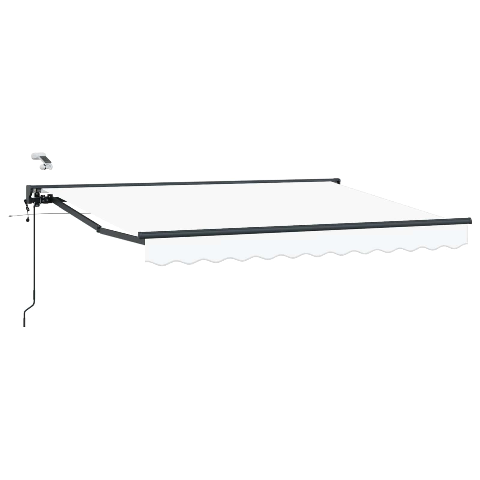 Tettuccio Elettrico Retrattile Bianco 3 x 2,5 m | homemem39