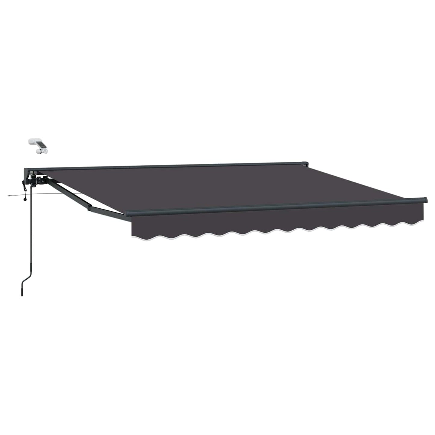 Tettuccio Elettrico Retrattile Antracite 3,5 x 2,5 m | homemem39