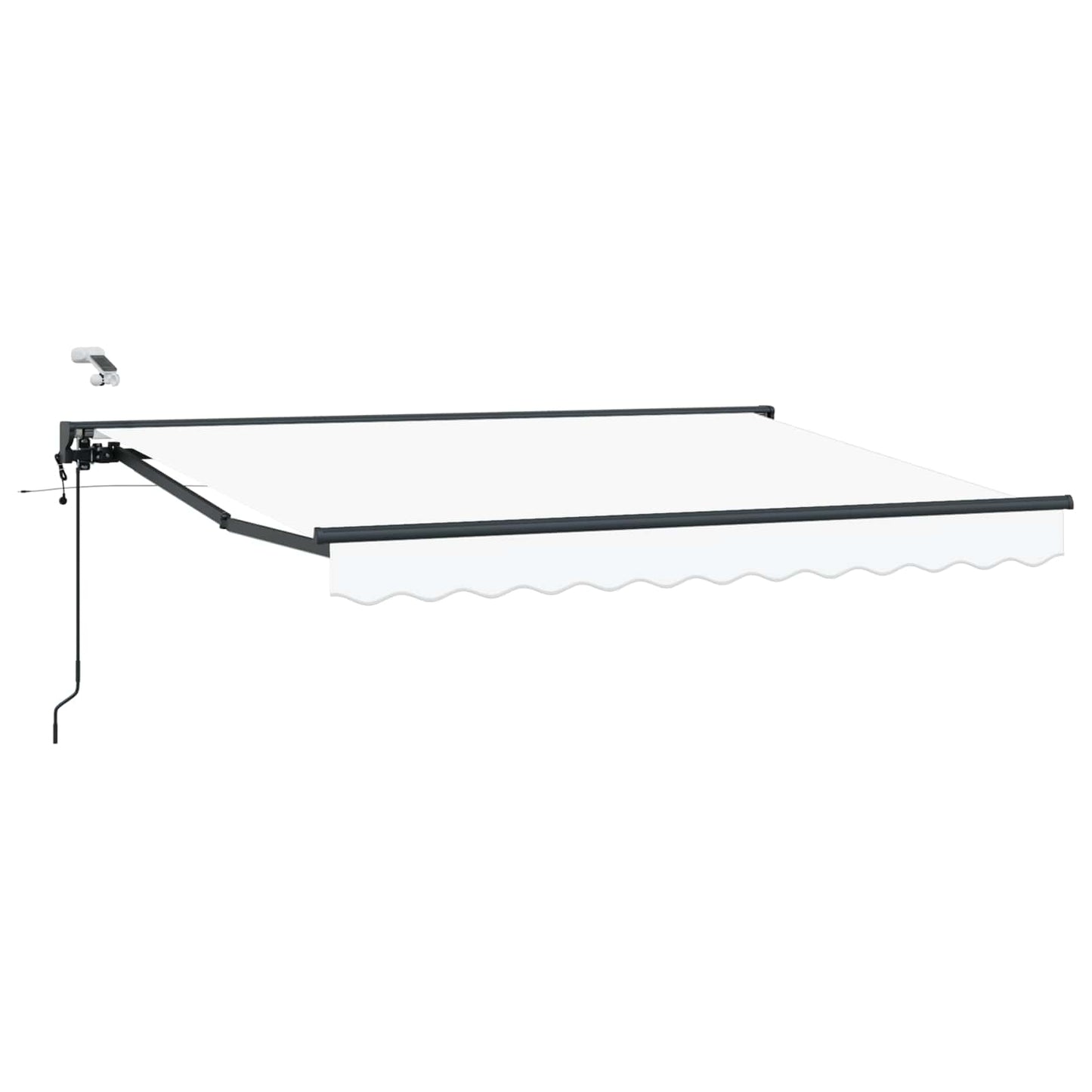 Tettuccio Elettrico Retrattile Bianco 3,5 x 2,5 m | homemem39