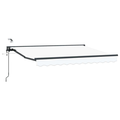 Tettuccio Elettrico Retrattile Bianco 3,5 x 2,5 m | homemem39