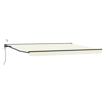 Tettuccio Elettrico Retrattile Crema e Antracite 4 × 3 m | homemem39