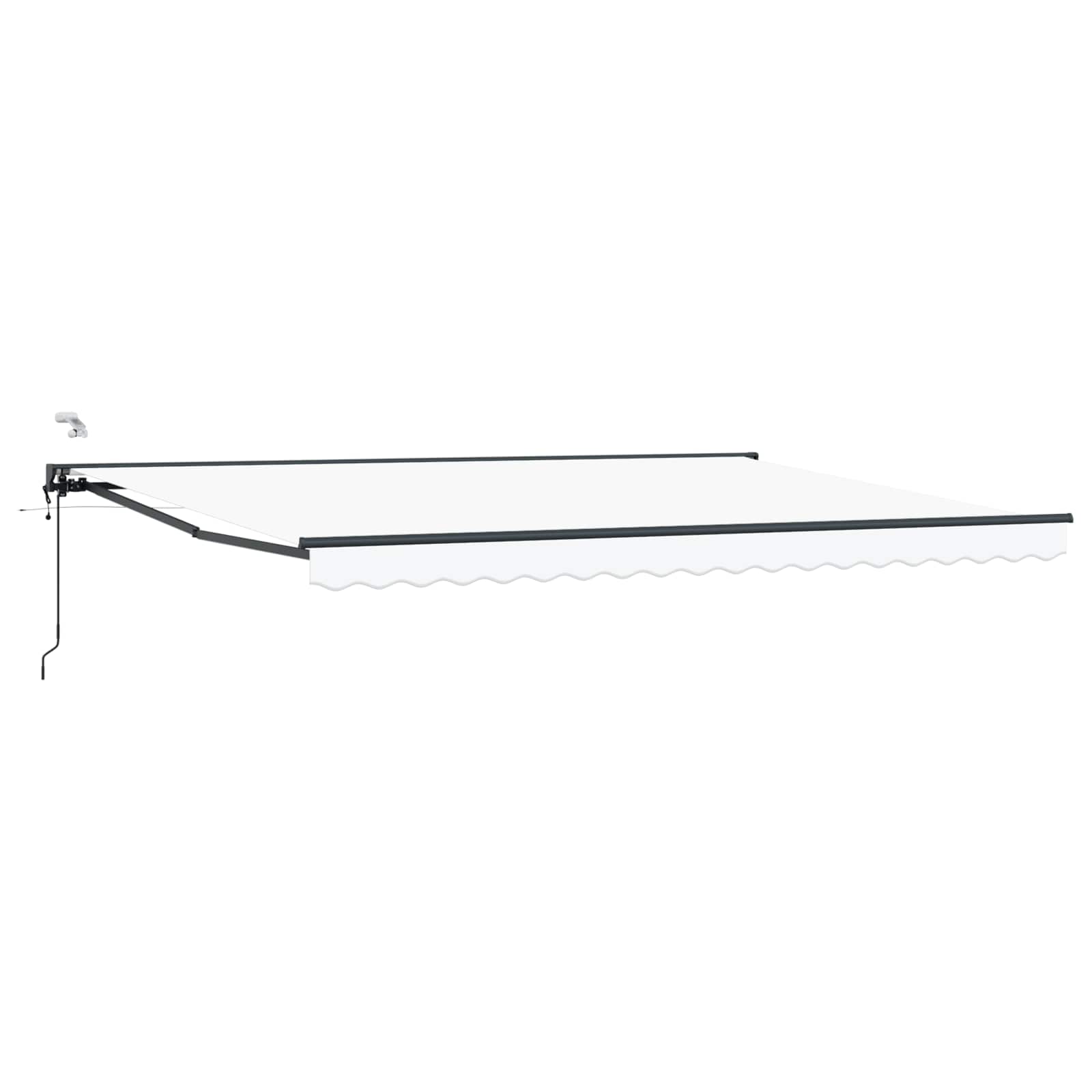 Tettuccio Elettrico Retrattile Bianco 4,5 × 3 m | homemem39