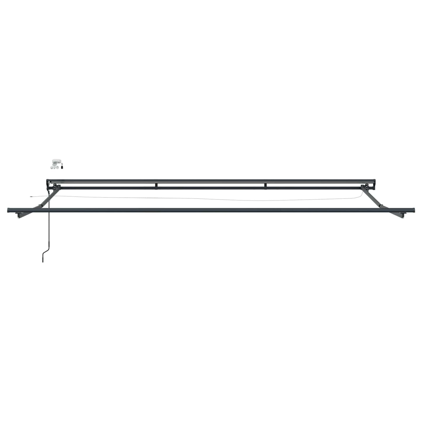 Tettuccio Elettrico Retrattile Bianco 5 × 3,5 m | homemem39