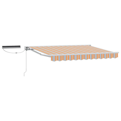 Tettuccio Elettrico Retrattile Blu, Arancione, Bianco 3,5 x 2 m
