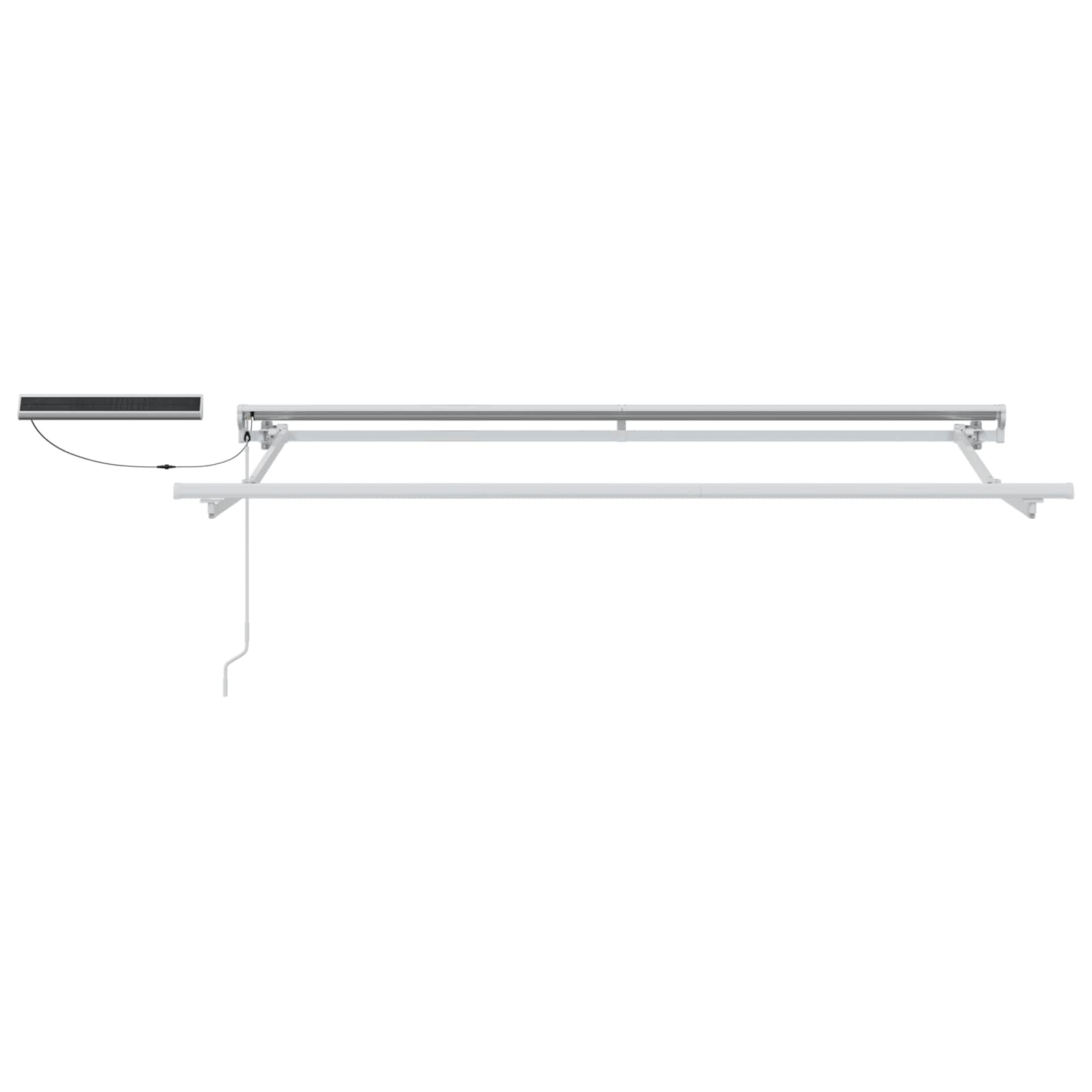 Tettuccio Elettrico Retrattile Blu, Arancione, Bianco 3,5 x 2 m | homemem39