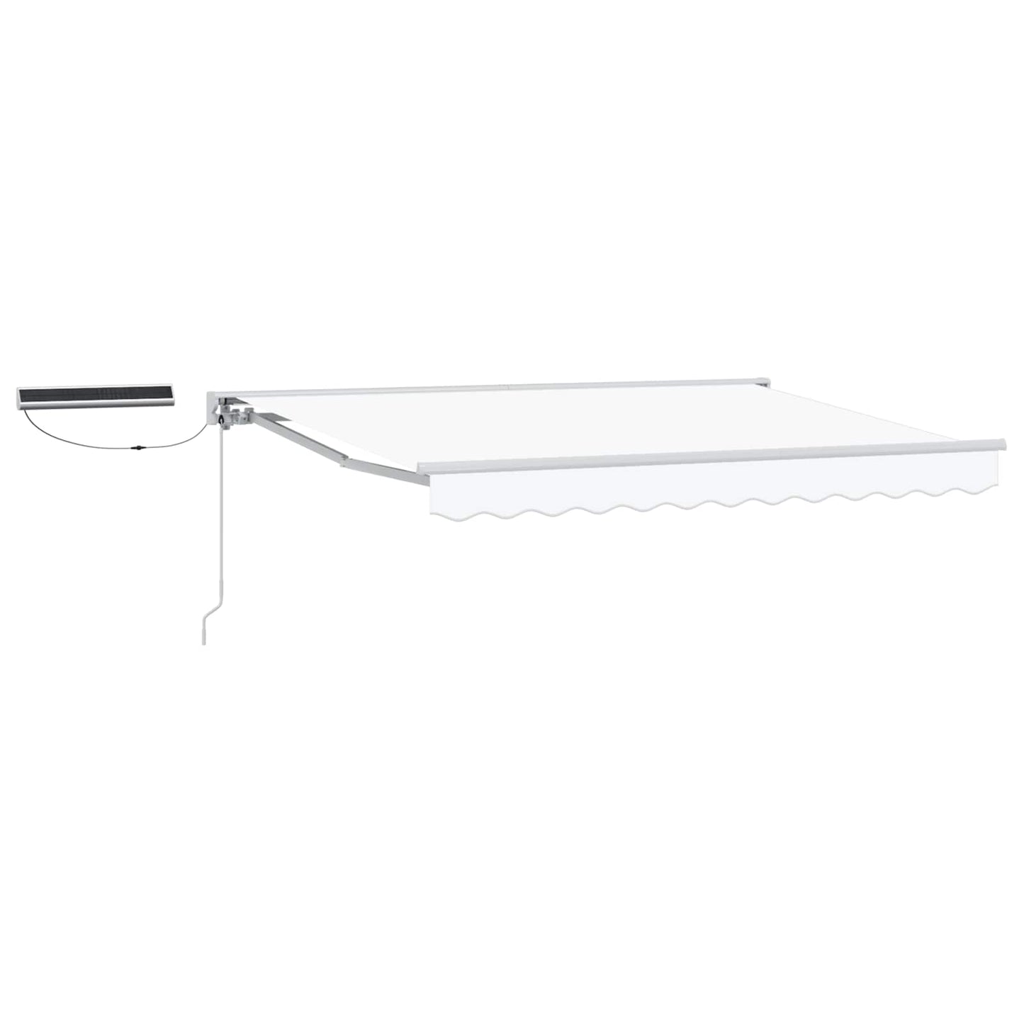 Tettuccio Elettrico Retrattile Bianco 3 x 2,5 m | homemem39