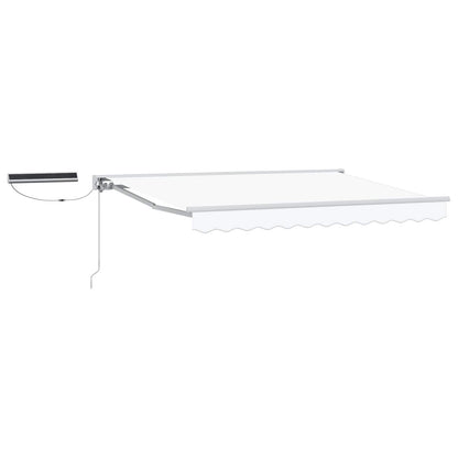 Tettuccio Elettrico Retrattile Bianco 3 x 2,5 m | homemem39