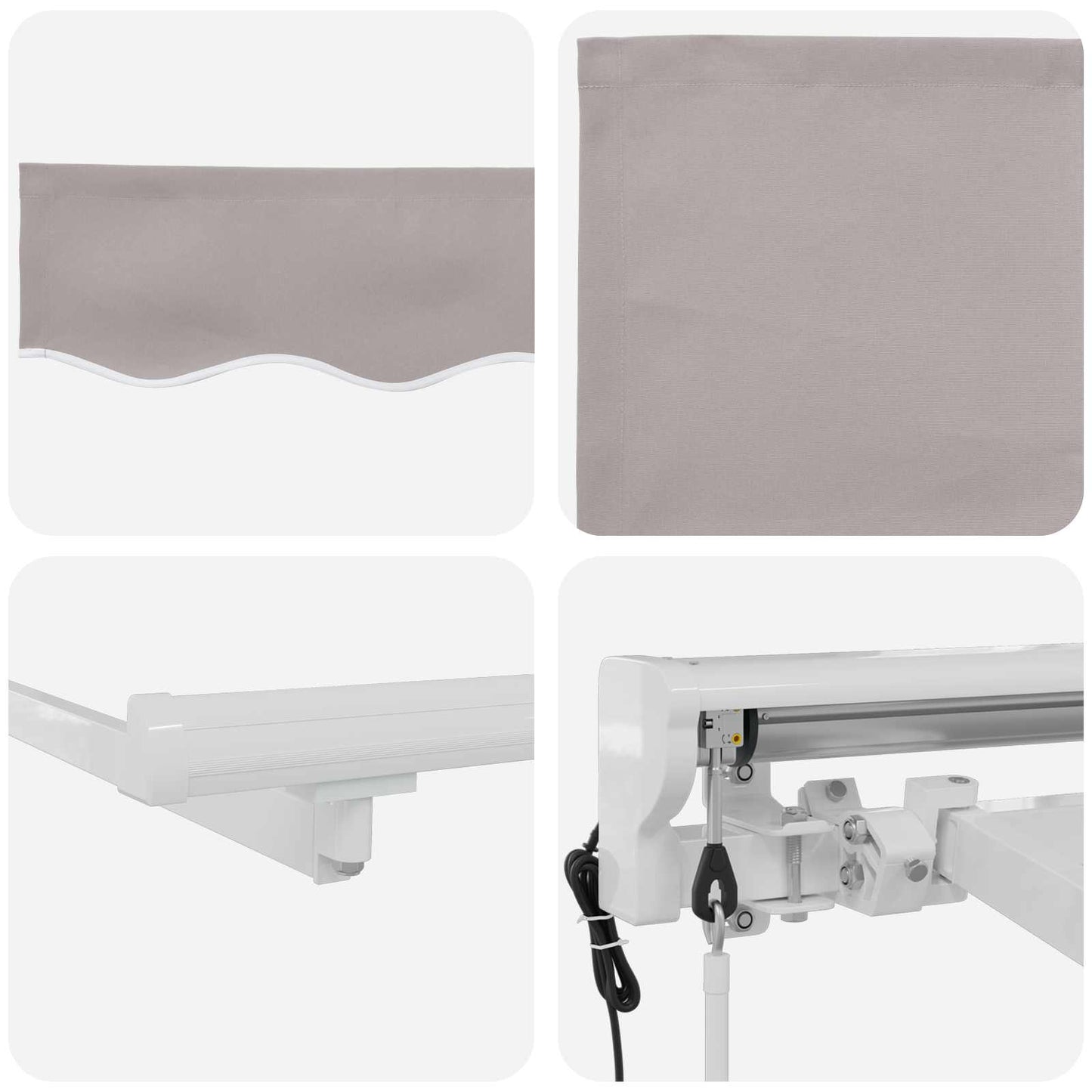 Tettuccio Elettrico Retrattile 4,5 × 3,5 m | homemem39