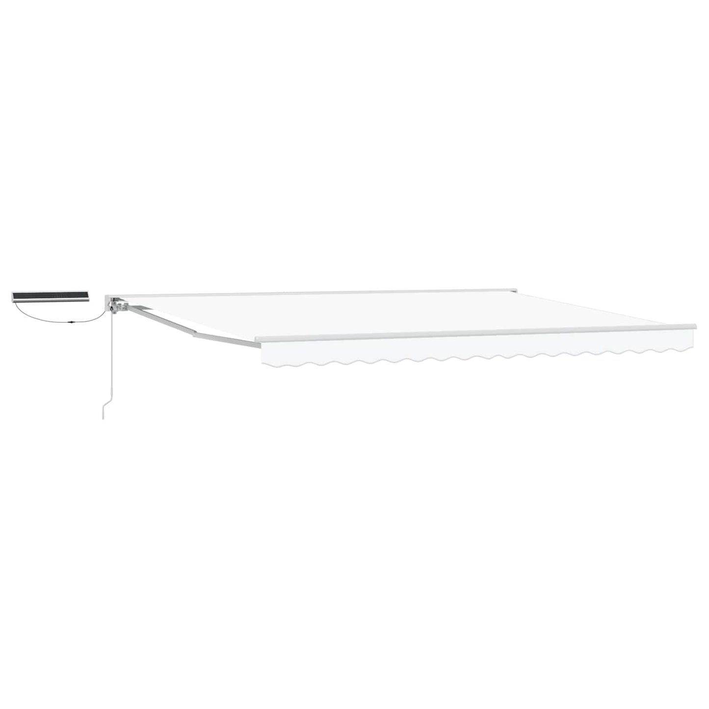 Tettuccio Elettrico Retrattile Bianco 5 × 3,5 m | homemem39