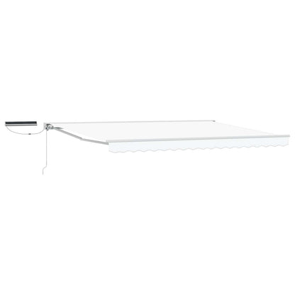 Tettuccio Elettrico Retrattile Bianco 5 × 3,5 m | homemem39