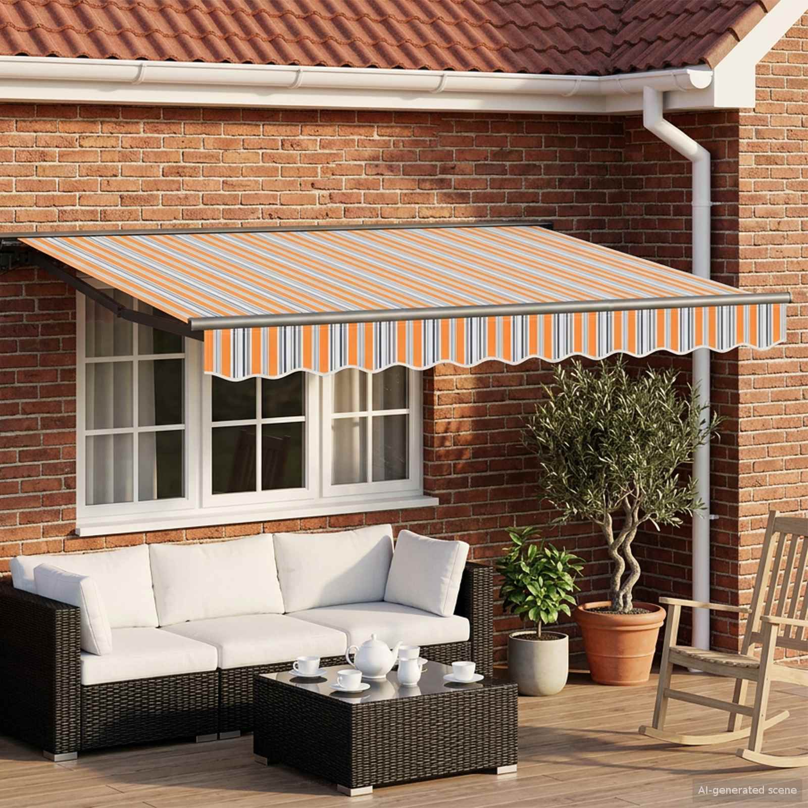 Tettuccio Elettrico Retrattile 3 x 2,5 m | homemem39
