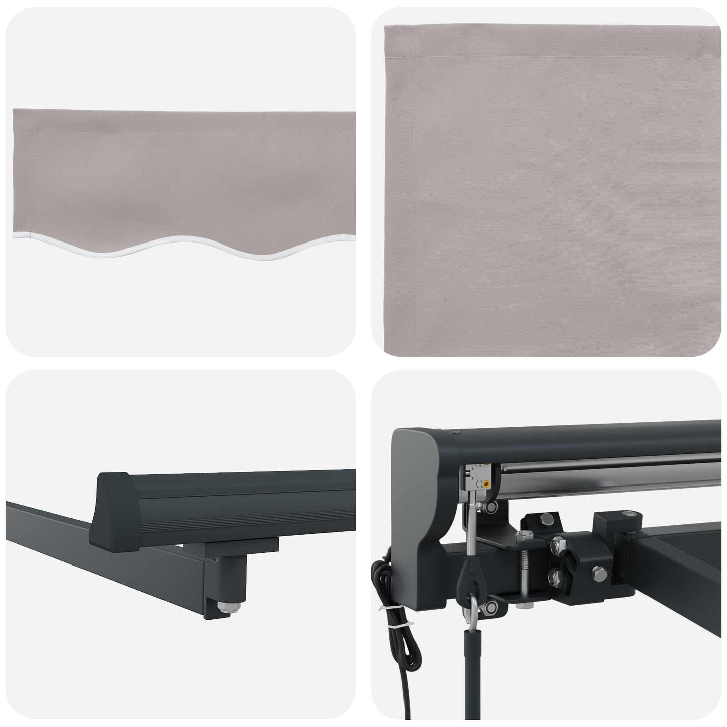 Tettuccio Elettrico Retrattile 3 x 2,5 m | homemem39