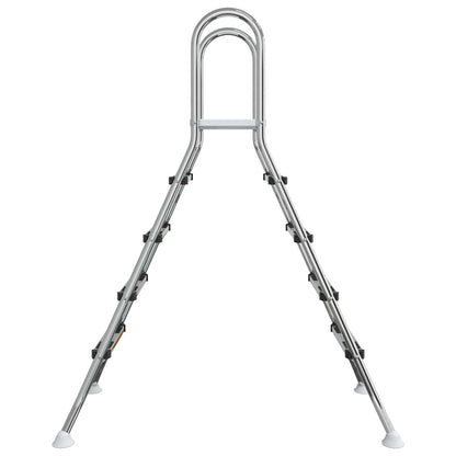Scala per piscina fuori terra 195 x 150 cm 4-Gradino | homemem39
