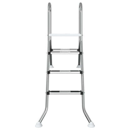 Scala per piscina parzialmente interrata 172 x 106 cm 3-Gradino