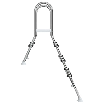 Scala per piscina parzialmente interrata 172 x 106 cm 3-Gradino
