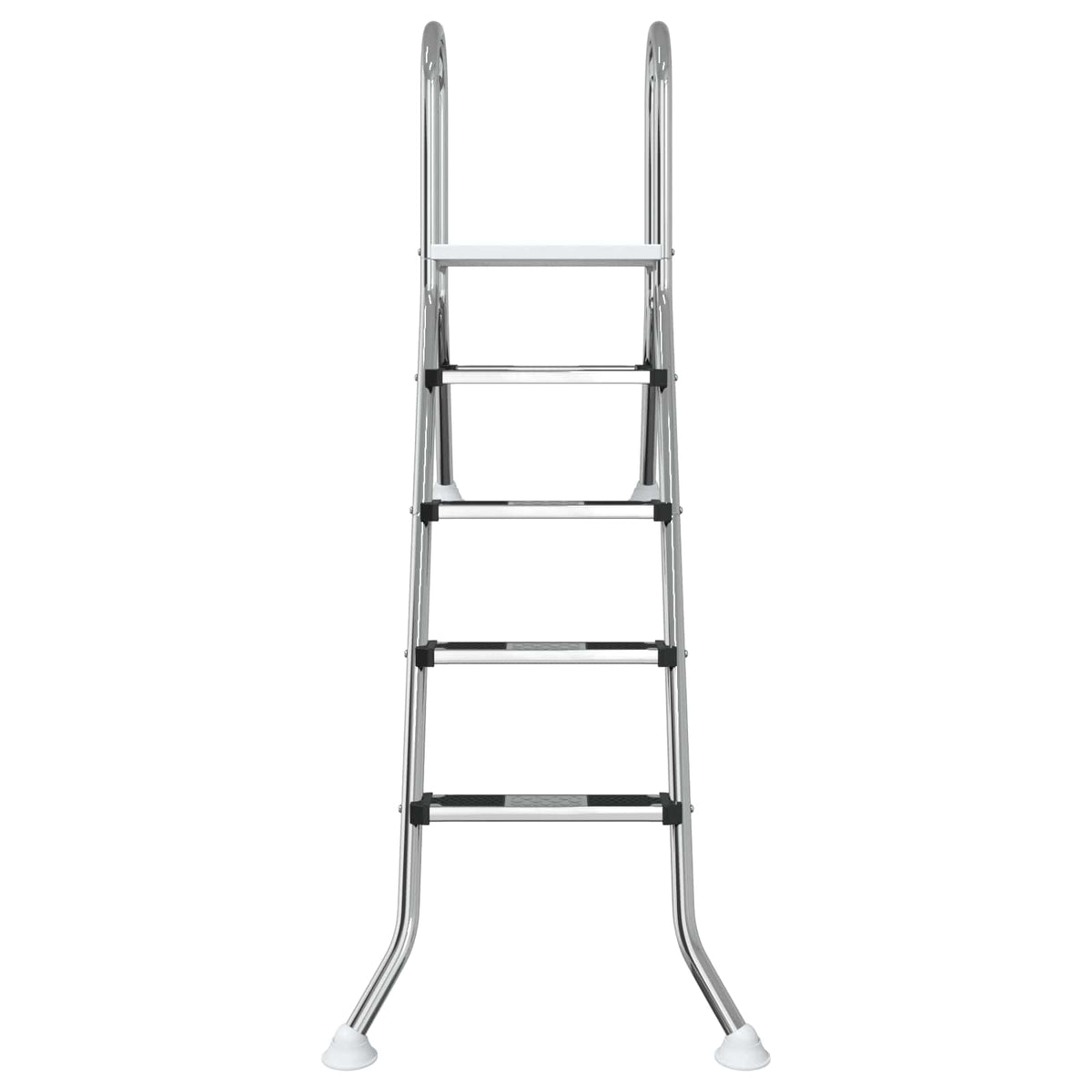 Scala per piscina parzialmente interrata 195 x 116 cm 4-Gradino
