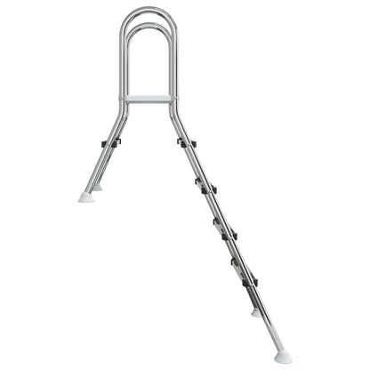 Scala per piscina parzialmente interrata 195 x 116 cm 4-Gradino | homemem39