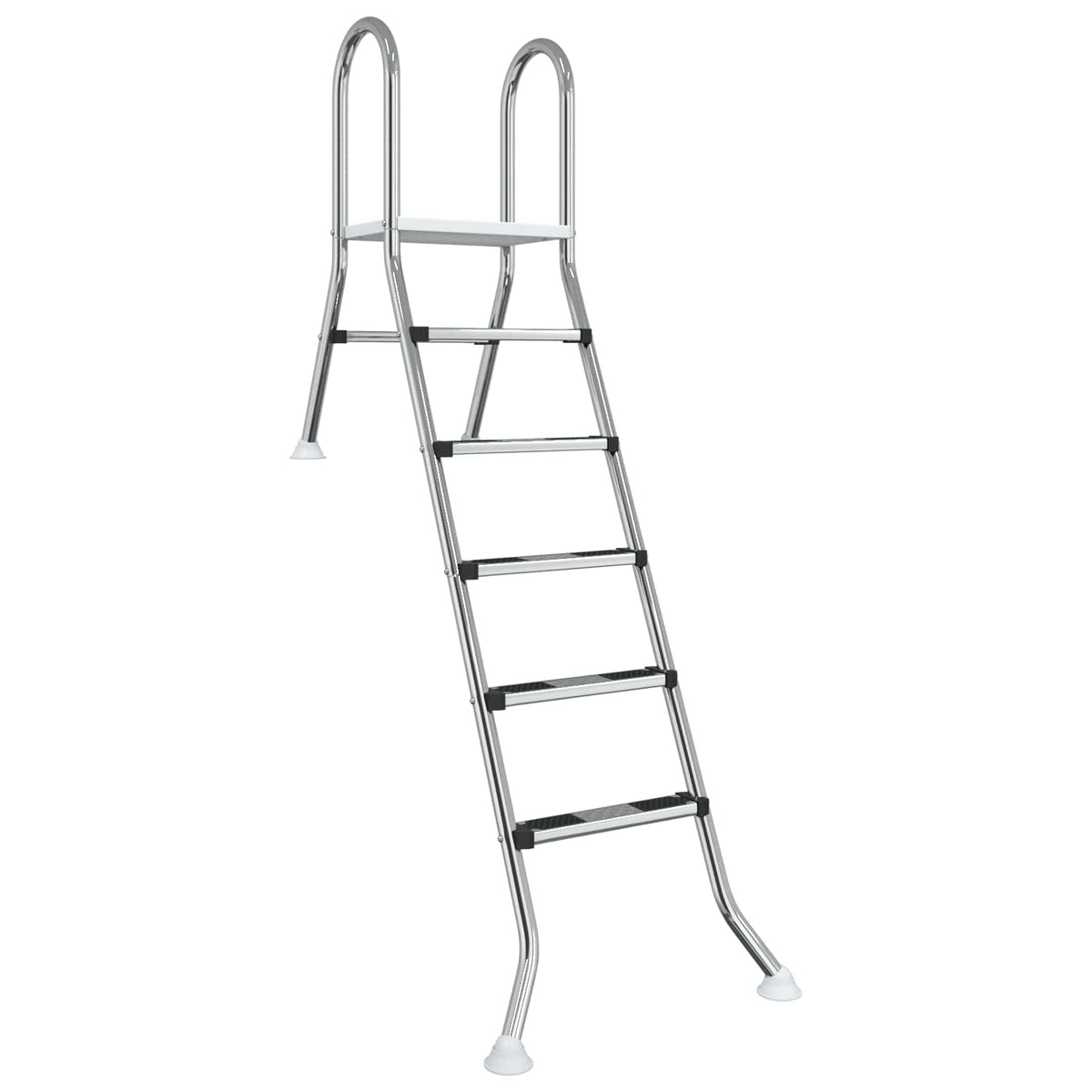 Scala per piscina parzialmente interrata 222 x 128 cm 5-Gradino | homemem39