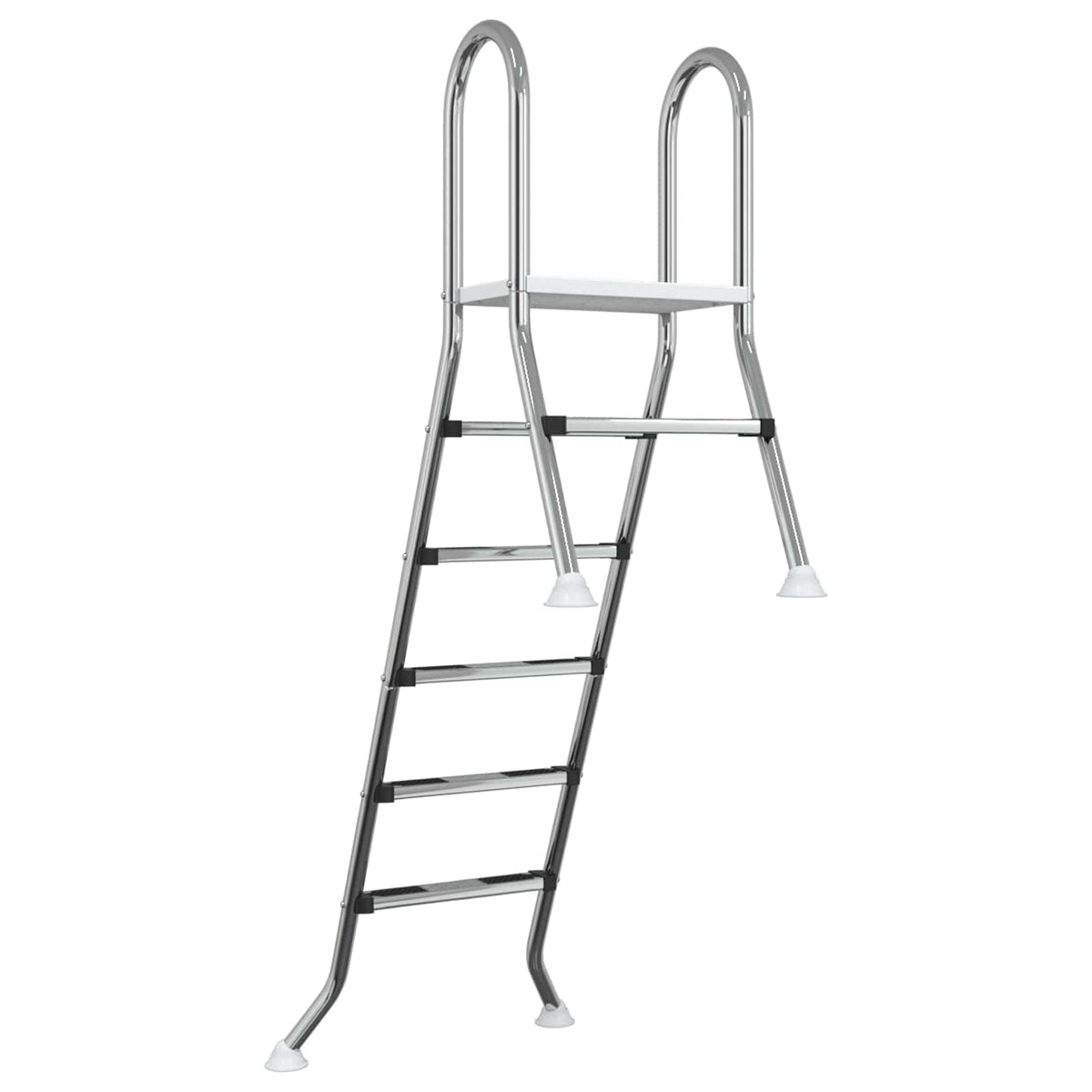 Scala per piscina parzialmente interrata 222 x 128 cm 5-Gradino | homemem39