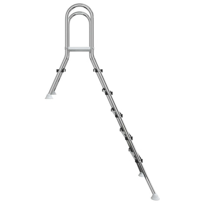 Scala per piscina parzialmente interrata 222 x 128 cm 5-Gradino | homemem39