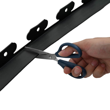 Bordure per prato Nero 4000 x 4 x 5 cm Plastica | homemem39