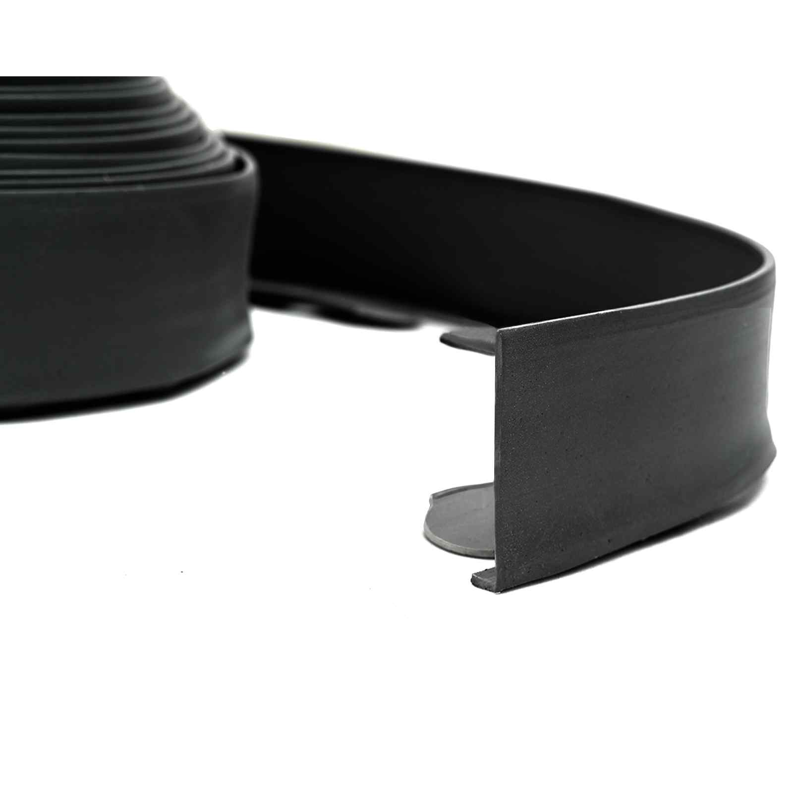 Bordure per prato Nero 5000 x 4 x 5 cm Plastica | homemem39