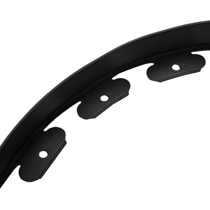 Bordure per prato Nero 5000 x 4 x 5 cm Plastica | homemem39