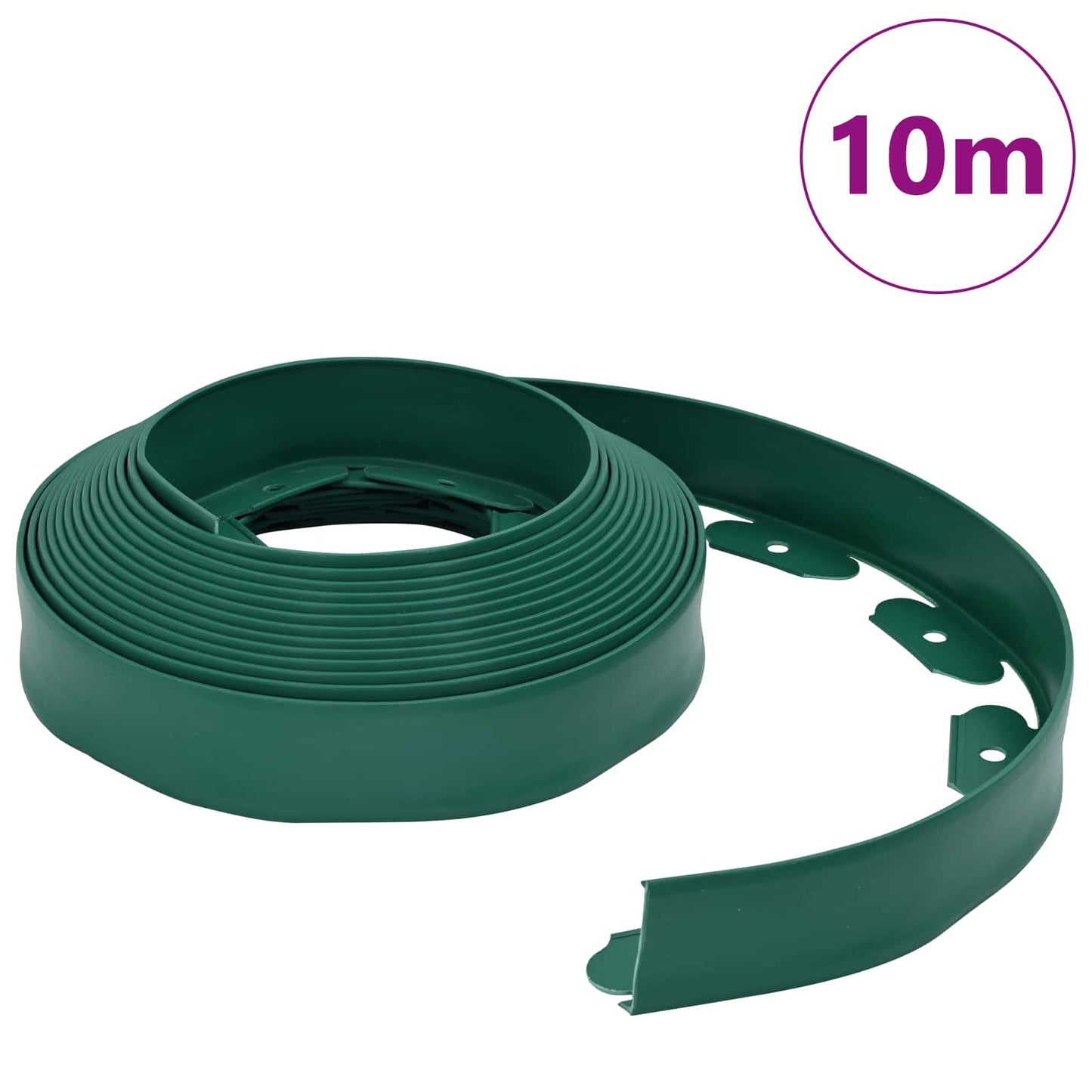 Bordure per prato Verde 1000 x 4 x 5 cm Plastica | homemem39