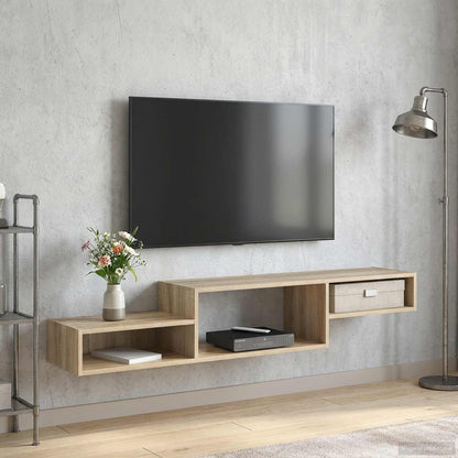 Mobile TV da Parete A parete Rovere Sonoma 150 x 28 x 26 cm | homemem39