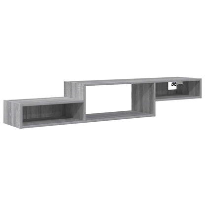 Mobile TV da Parete A parete Sonoma grigio 150 x 28 x 26 cm | homemem39