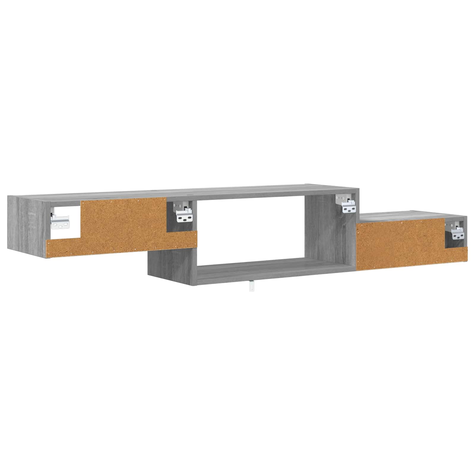 Mobile TV da Parete A parete Sonoma grigio 150 x 28 x 26 cm | homemem39