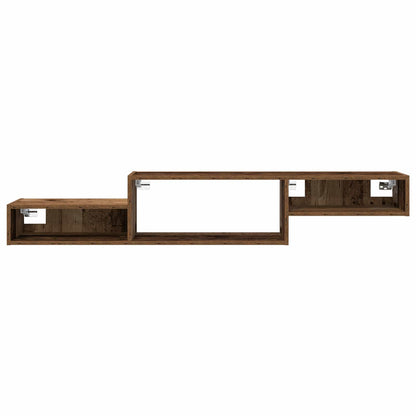 Mobile TV da Parete A parete Legno antico 150 x 28 x 26 cm | homemem39