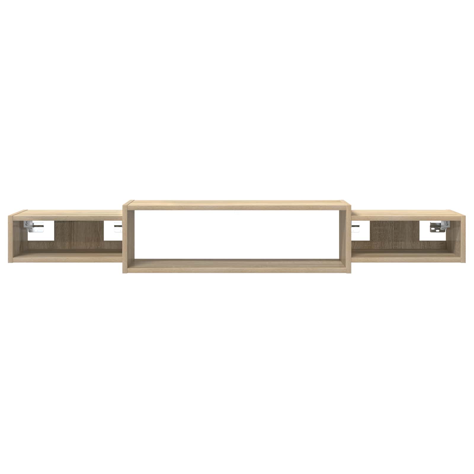 Mobile TV da Parete A parete Rovere Sonoma 140 x 28 x 21 cm | homemem39