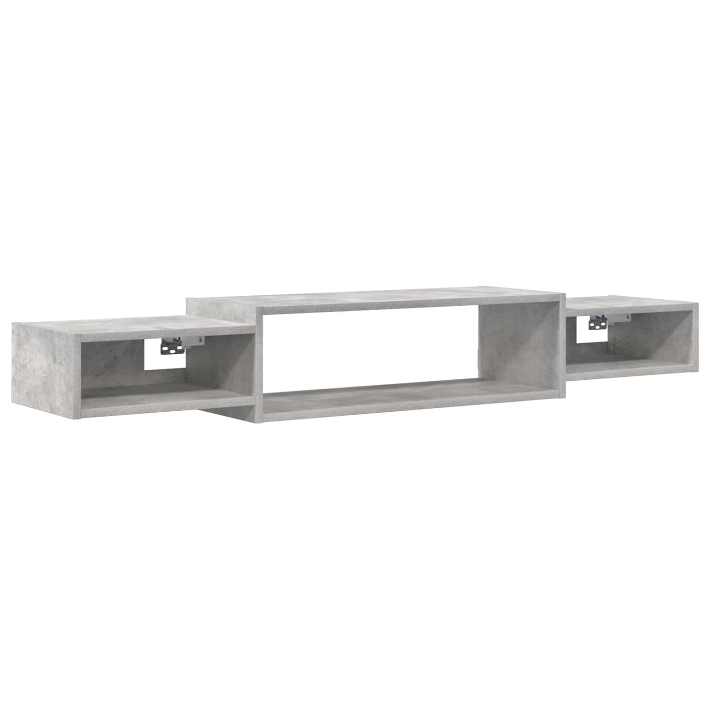 Mobile TV da Parete A parete Grigio Cemento 140 x 28 x 21 cm | homemem39