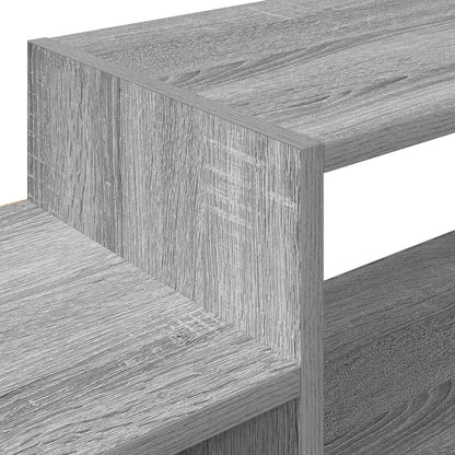 Mobile TV da Parete A parete Sonoma grigio 140 x 28 x 21 cm | homemem39